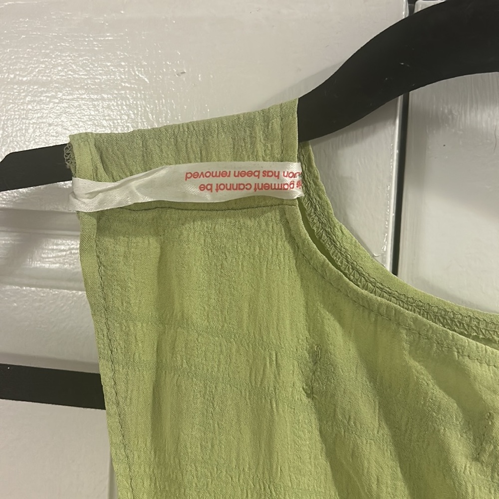 Celery green dress never worn - Picture 4 of 5